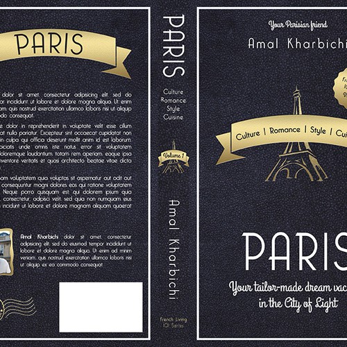 Design the cover of the next best-seller about Paris (France) Design by Llywellyn