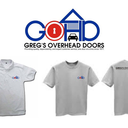 Help Greg's Overhead Doors with a new logo Design von yeahhgoNata