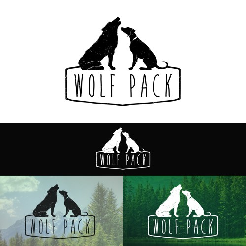 Create a logo for Wolf Pack Design by Greg Unger