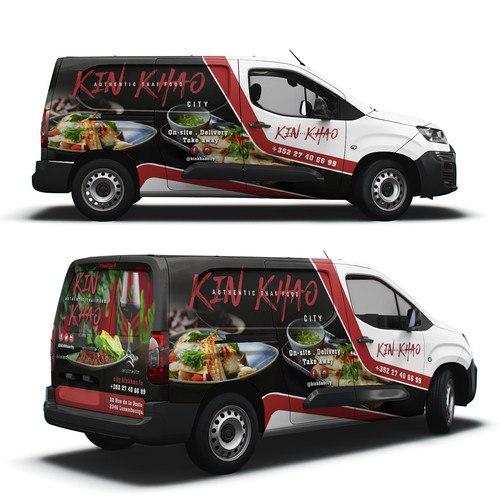 food delivery van