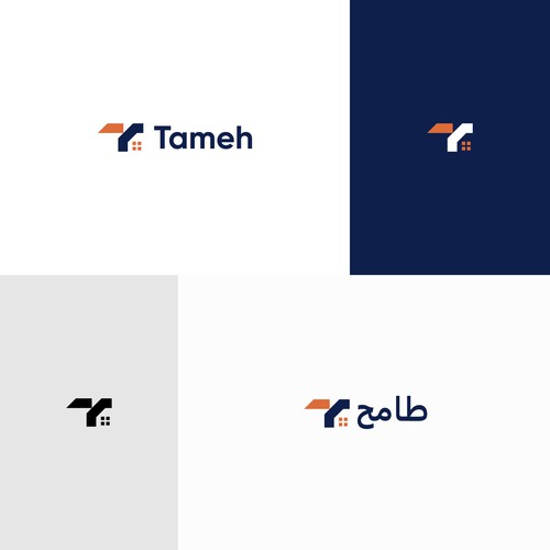 Design di “Premium Logo Design for Tameh – Next-Gen Fractional Real Estate Platform (Arabic + English)”- Add seed to plant di BangSATria.