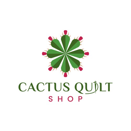 Design a logo for a modern quilt shop! Design by Rav Astra