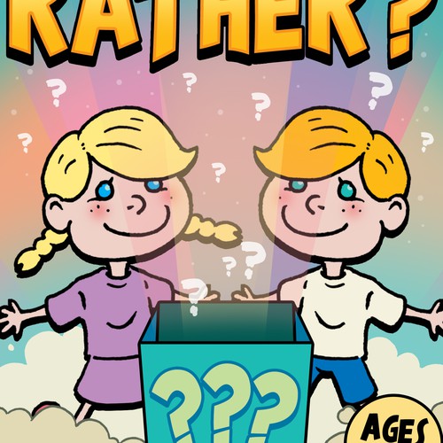 Fun design for kids Would You Rather Game book デザイン by Horror Rudey
