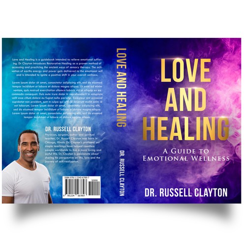 Love and Healing Book Cover Design Design by iDea Signs