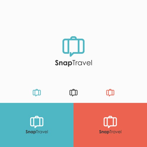 Create a Logo for Travel Booking service over Messaging Design by CHK 16