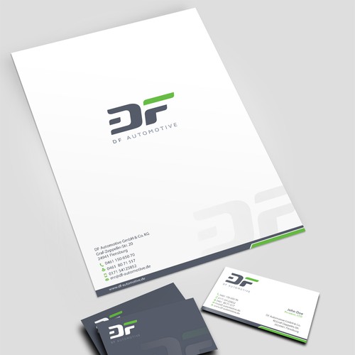 DF Automotive needs a new stationery デザイン by conceptu