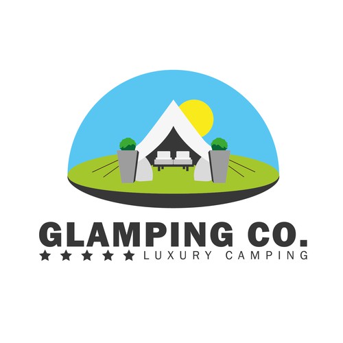 Create a stunning identity pack for a luxury camping company Logo & brand identity pack contest