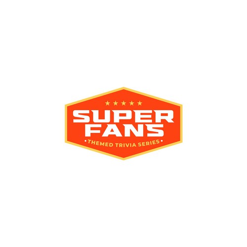 SUPER FANS Theme Trivia Series Logo Design by Goodday✌