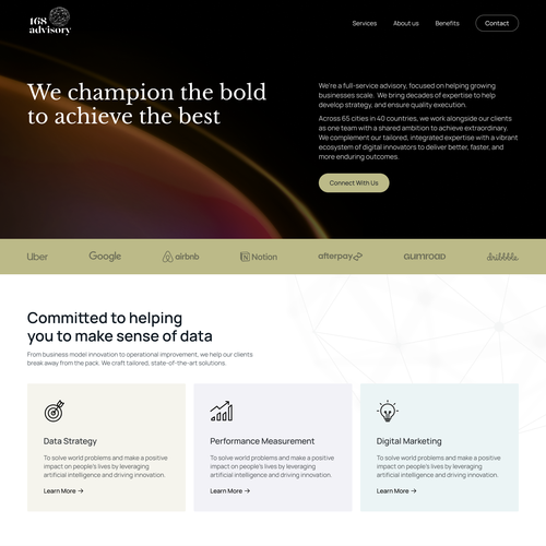 A consulting organization with practical execution Design by FaTiH™