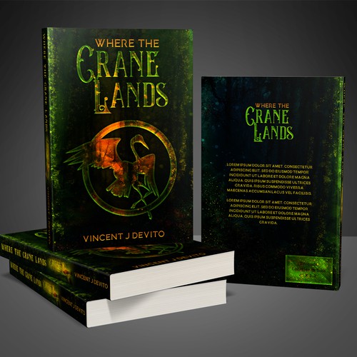 Design cover for a magical book with talking animals Design by Anastasia Brenych