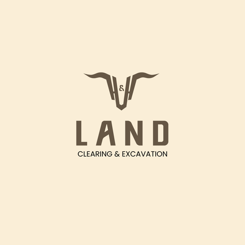 LOGO AND LETTER HEAD FOR H&H LAND CLEARING AND EXEXCAVATION Design réalisé par Good Lady2