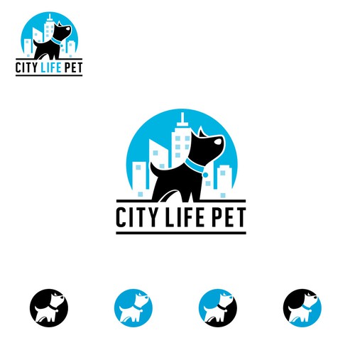 "City Life Pet" brand logo for a dog line Design by Bossall691