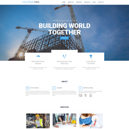 WordPress theme design contest entry by FaTiH™