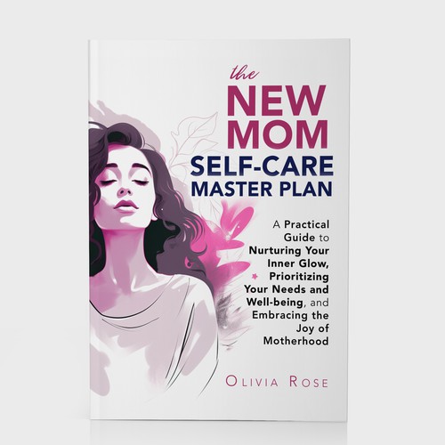 Self-care for New Moms book cover Design por Laslo Vanger