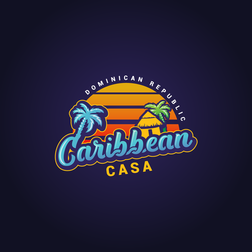 Airbnb logo, Caribbean location! Design by >>Jelena<<