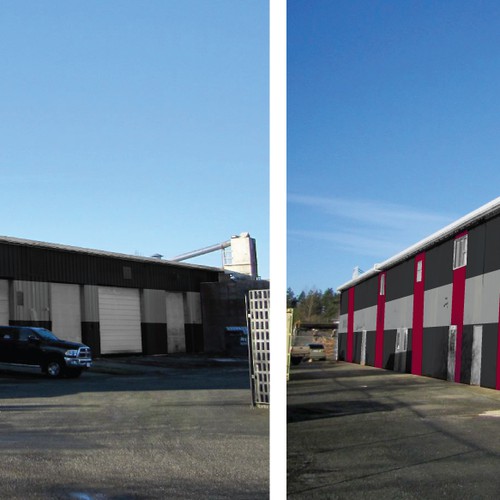 Design a color scheme for our commercial building! Design by Gabriela Gaug