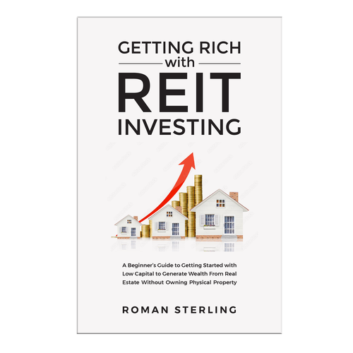 Eye catching e-book cover related to investing Design by Bovan