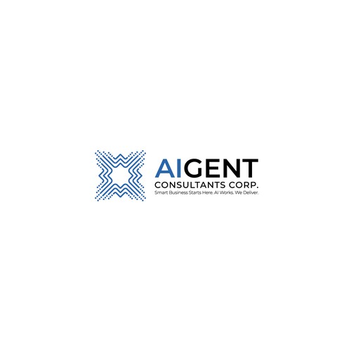 AI Agent Company: Appealing to small to medium sized businesses. Design by oakbrand™