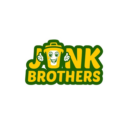 Fun logo for our local, family owned junk removal business Design by NuriCreative