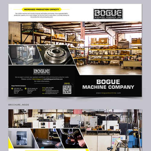 Machine Shop Needs a Great Selling Tool for Boring Industry Types! Design by 123Graphics