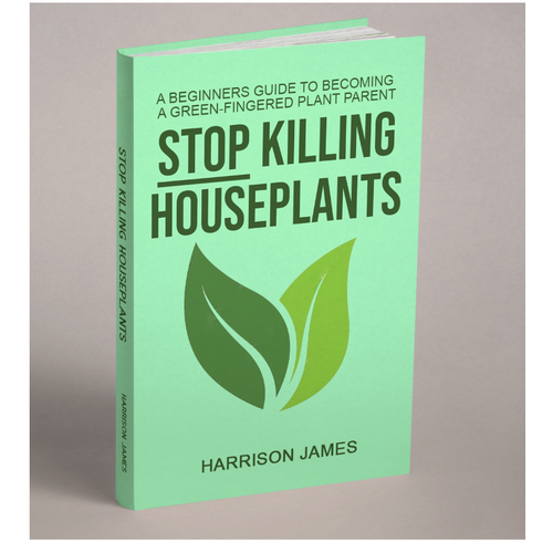 Design a plant parenting book cover Design by migrande