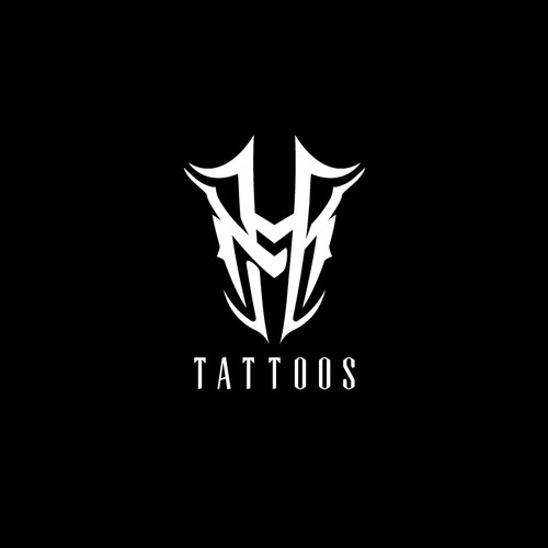 Darkart logo for an up & coming tattoo artist. Design by Art`len