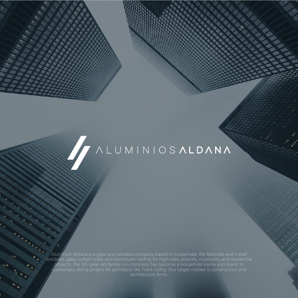 logo concept for industrial company