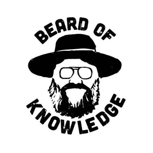 Beard of Knowledge Design by lofosparalogos