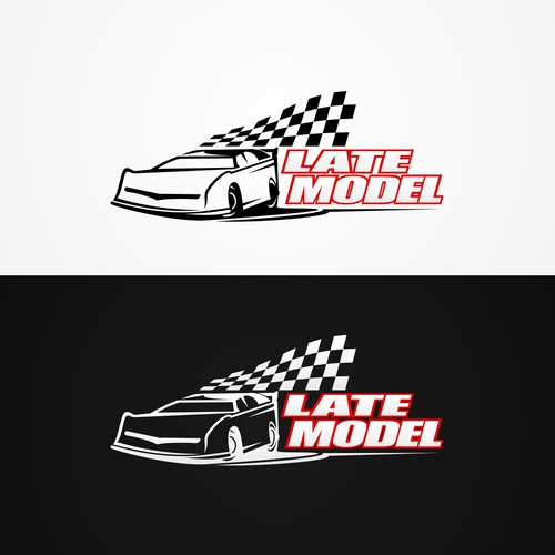 Dirt Late Model Race Logo Design by Daniart Reborn