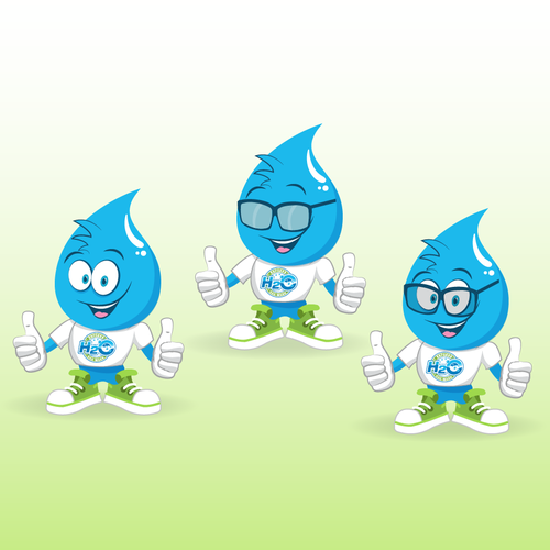 Design a Fun and Playful Character/Mascot for our Car Wash! Design by R.C. Graphics