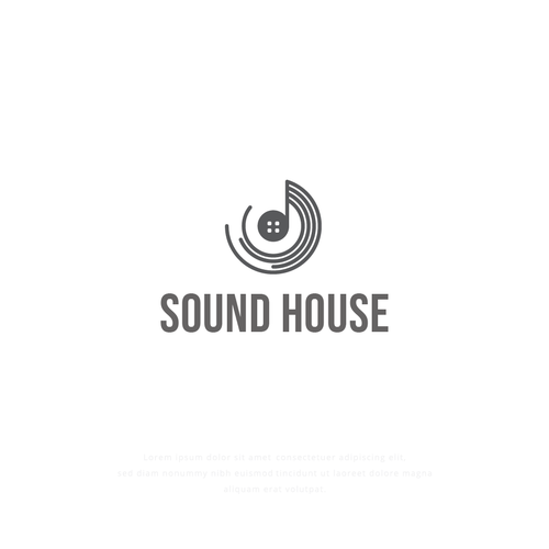 Clean and sophisticated logo for musicians, music executives and music enthusiasts. Design by Fortunegraph Studios