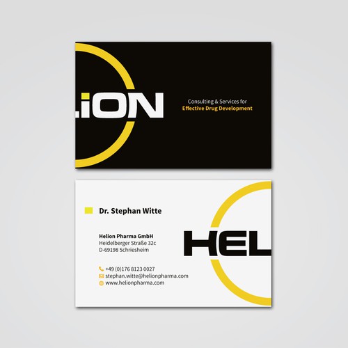 Business Card Modernization Réalisé par Tcmenk