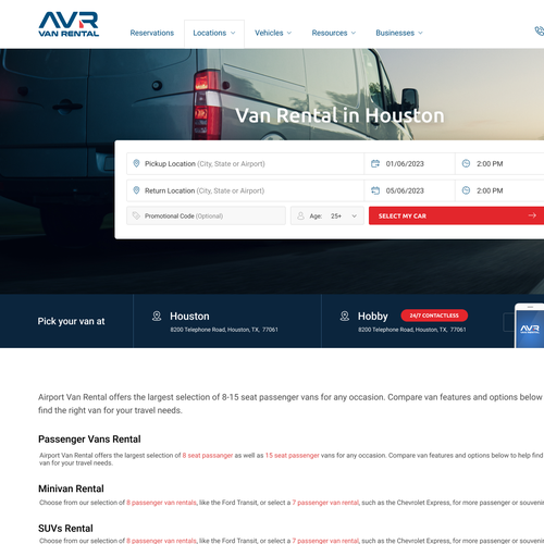 Landing page design contest entry by DoubleK
