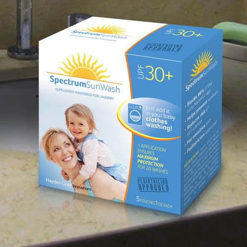 Create unique Sun Care packaging for children Design by Sonia Maggi