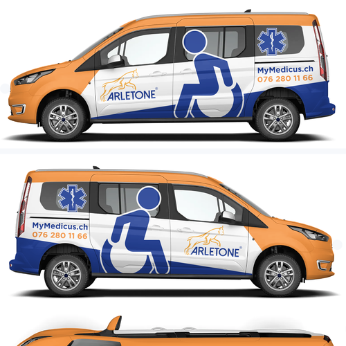 MyMedicusTaxi.ch / Ambulance Design by theANUNGs