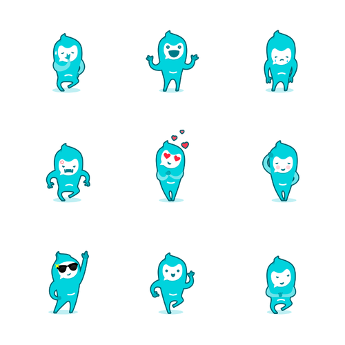 Design di Create a Mascot for a personal sharing app di -Saga-