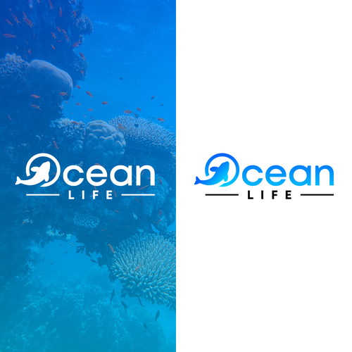 Ocean Life Brand Design by LivRayArt