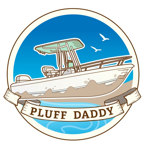 Design My Boat Decal Design by Malim