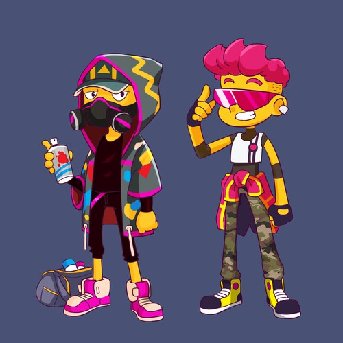 Diseño de Edgy Character Design for Safe Kids App! de x3mboyz