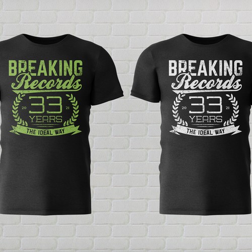 Breaking Records Celebration Design by Wild Republic