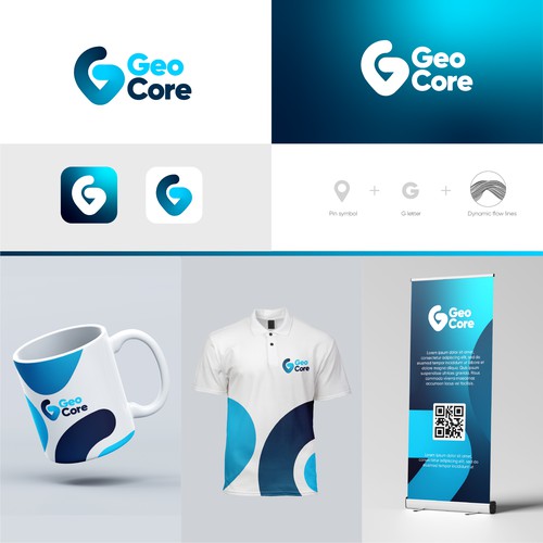 Design a logo for "GeoCore", a GIS Tool Design by nasibli