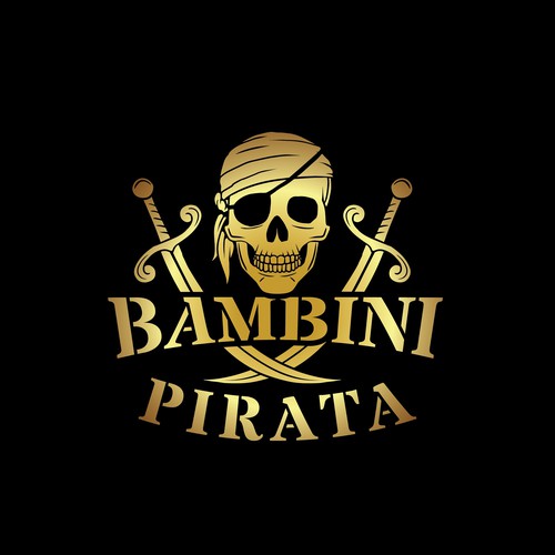 "Design the logo for a  cool new fashion brand 'Bambini Pirata"" winning Logo design