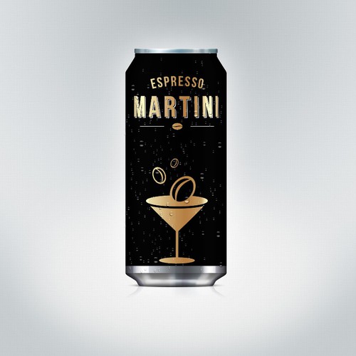 Logo / Product Design for new Espresso Martini beverage Design by ikhsanxero