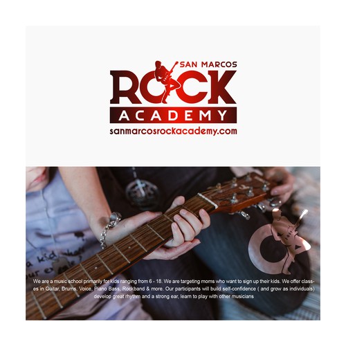 San Marcos Rock Academy Design by HK.designs