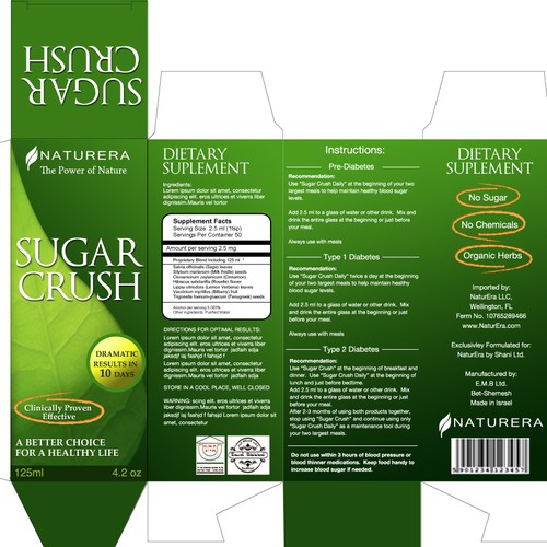 Design di Looking For a Great New Product Package Design for Sugar Crush di a K ii R e