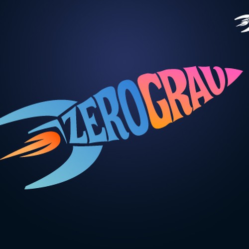 Nice, friendly logo for Zero Grav Design réalisé par Tooltip