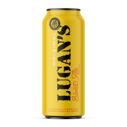 Designs | Lugan's Blonde ale beer cans/bottles | Product label contest