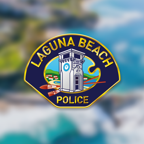 Diseño de Laguna Beach Police Department Logo de Mr. CAD