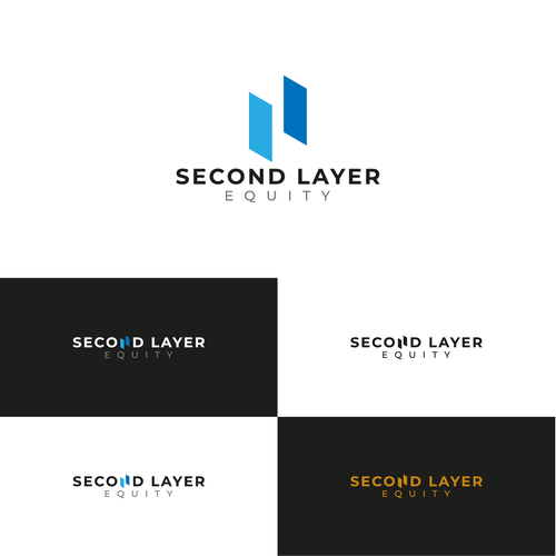 Second Layer logo First Layer Prize! Design by cloudesign.id