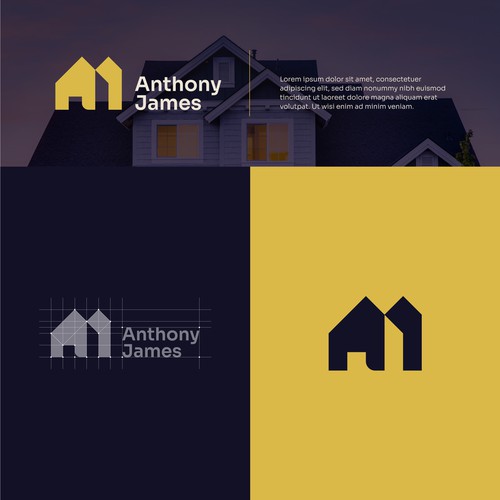 Create a modern/minimalist architect inspired logo and brand book for my buyers agent business Design by Owlskul